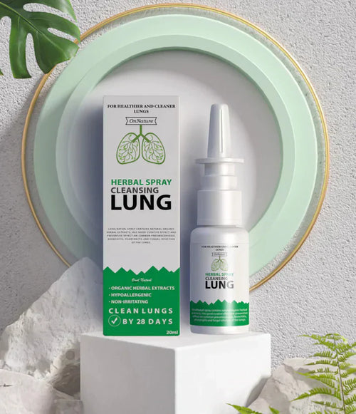 LOVILDS™ Spray nasal reparador y limpiador de pulmones a base de hierbas orgánicas 